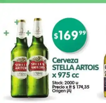 Supermercados Buenos Días Stella Artois Cerveza 975cc oferta
