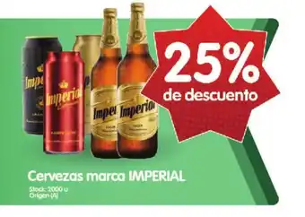 Supermercados Buenos Días Imperial Cervezas marca oferta
