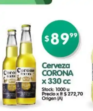 Supermercados Buenos Días Corona Cerveza x 330cc oferta