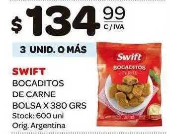 Carrefour Maxi Swift Bocaditos De Carne Bolsa x 380grs oferta