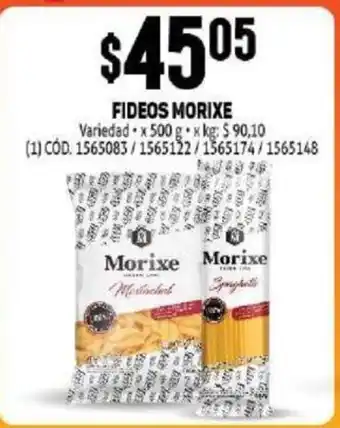 Morixe Fideos 500g
