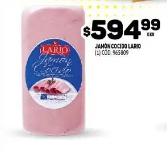 Makro Lario Jamón Cocido xkg oferta