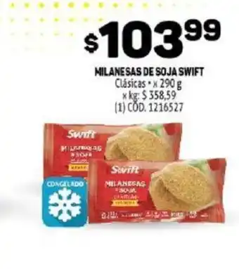 Makro Swift Melanesas De Soja Clásicas x 290g x kg oferta
