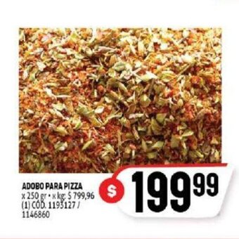 Makro Adobo Para Pizza x 250 gr oferta
