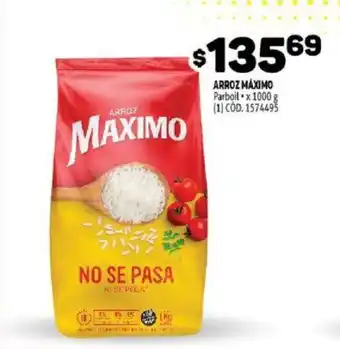 Makro Máximo Arroz x 1000g oferta