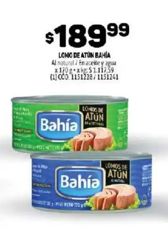 Makro Bahía Lomo De Atún x 170g oferta