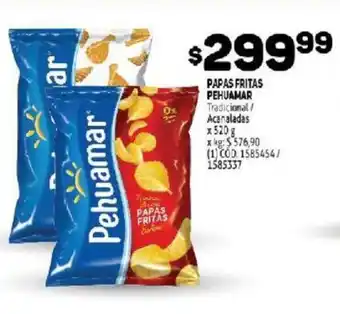 Makro Pehuamar Papas fritas x 520g oferta