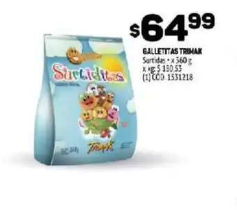 Makro Trimak Galletitas Surtidas x 360g oferta