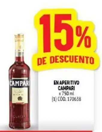 Makro Campari En Aperitivo x 750ml oferta