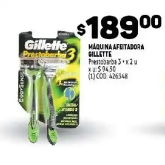 Makro Gillette Máquina Afeitadora x 2 u oferta