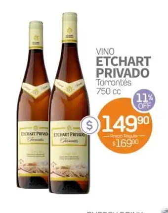 Alvear Etchart Privado Vino Torrontés 750cc oferta