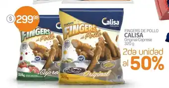 Alvear Calisa Fingers De Pollo 320g oferta