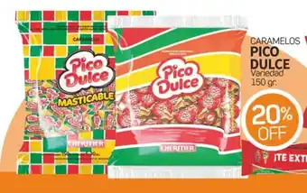 Pico Dulce Caramelos Variedad 150gr.