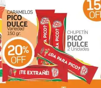 Alvear Pico Dulce Chupetín 2 Unidades oferta