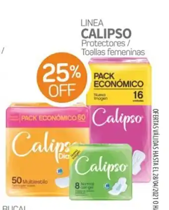 Alvear Calipso Linea Protectores / Toallas femeninas oferta