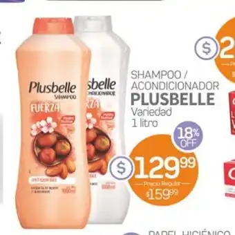 Alvear Plusbelle Shampoo / Acondicionador Variedad 1 litro oferta
