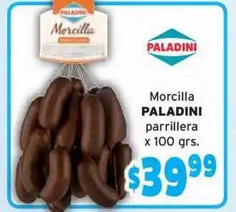 Paladini Morcilla Parrillera x 100grs.