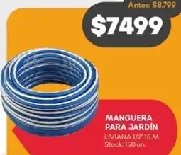 Supermercados Tadicor Manguera para jardín oferta
