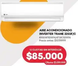 AIRE ACONDICIONADO INVERTER TRANE