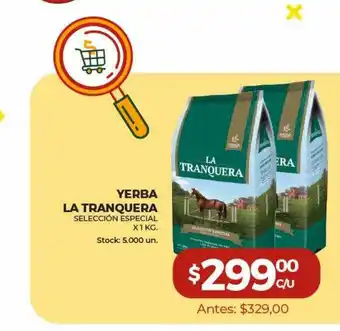 Super MAMI Yerba La Tranquera Seleccion Especial x 1 kg oferta