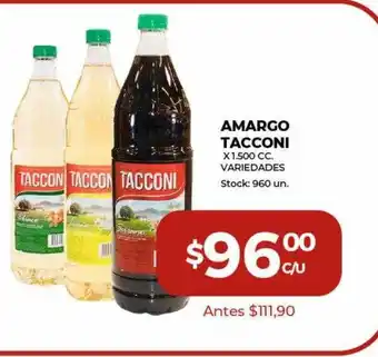 Super MAMI Amargo Tacconi x 1500cc Variedades oferta