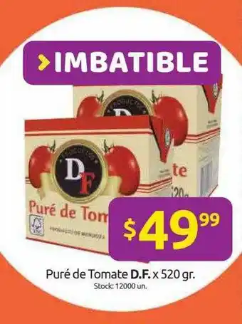 Cordiez Puré De Tomate D.f. x 520gr oferta