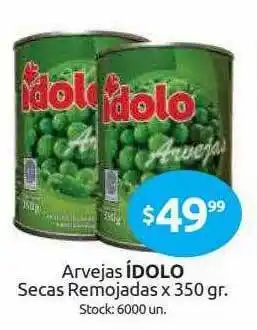 Cordiez Arvejas Idolo Secas Remojadas x 350gr oferta