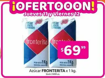 Cordiez Azucar Fronterita x 1 kg oferta