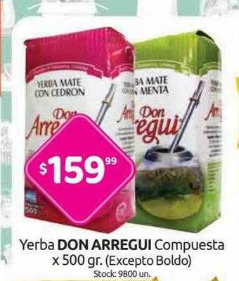 Cordiez Don Arregui Yerba Compuesta x 500gr oferta