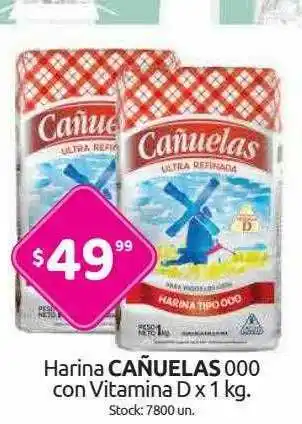 Cordiez Harina Cañuelas 000 Con Vitamina D x 1 kg oferta