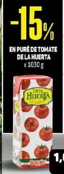 Makro Puré de tomate de la huerta oferta