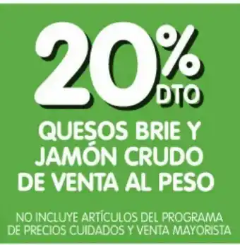 Jumbo Queso brie y jamon crudo x 100g -20% oferta