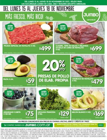 Jumbo Carne picada oferta