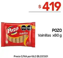 Nini Mayorista POZO vainillas oferta