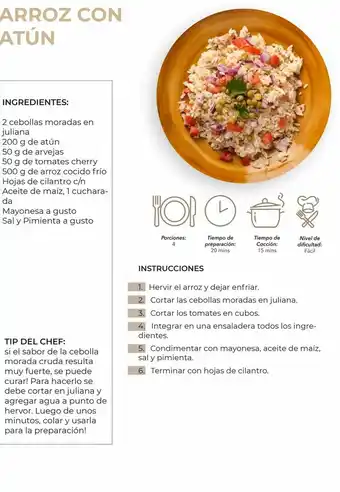 Jumbo Arroz con atun oferta