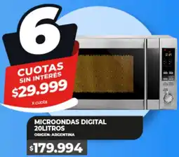 Supermayorista Vital Microondas digital oferta