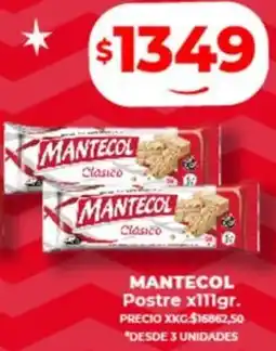 Supermayorista Vital MANTECOL Postre oferta