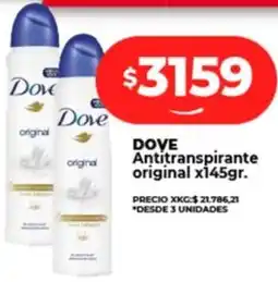 Supermayorista Vital DOVE Antitranspirante original oferta