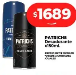 Supermayorista Vital PATRICHS Desodorante oferta