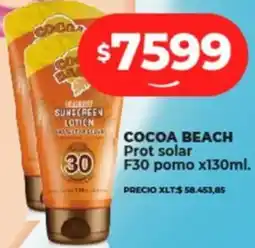Supermayorista Vital COCOA BEACH Prot solar F30 pomo oferta