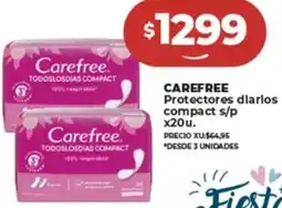 Supermayorista Vital CAREFREE Protectores diarios compact oferta