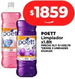 Supermayorista Vital POETT Limpiador oferta