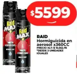 Supermayorista Vital RAID Hormiguicida en aerosol oferta