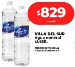 Supermayorista Vital VILLA DEL SUR Agua mineral oferta