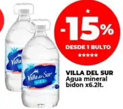 Supermayorista Vital VILLA DEL SUR Agua mineral bidon oferta