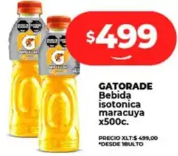 Supermayorista Vital GATORADE Bebida isotonica maracuya oferta