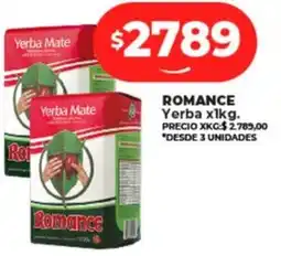 Supermayorista Vital ROMANCE Yerba oferta