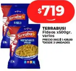 Supermayorista Vital TERRABUSI Fideos oferta