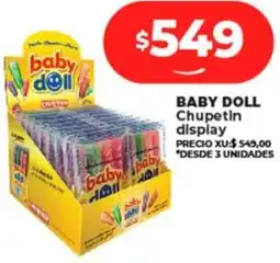 Supermayorista Vital BABY DOLL Chupetin display oferta