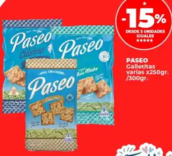 Supermayorista Vital PASEO Galletitas oferta